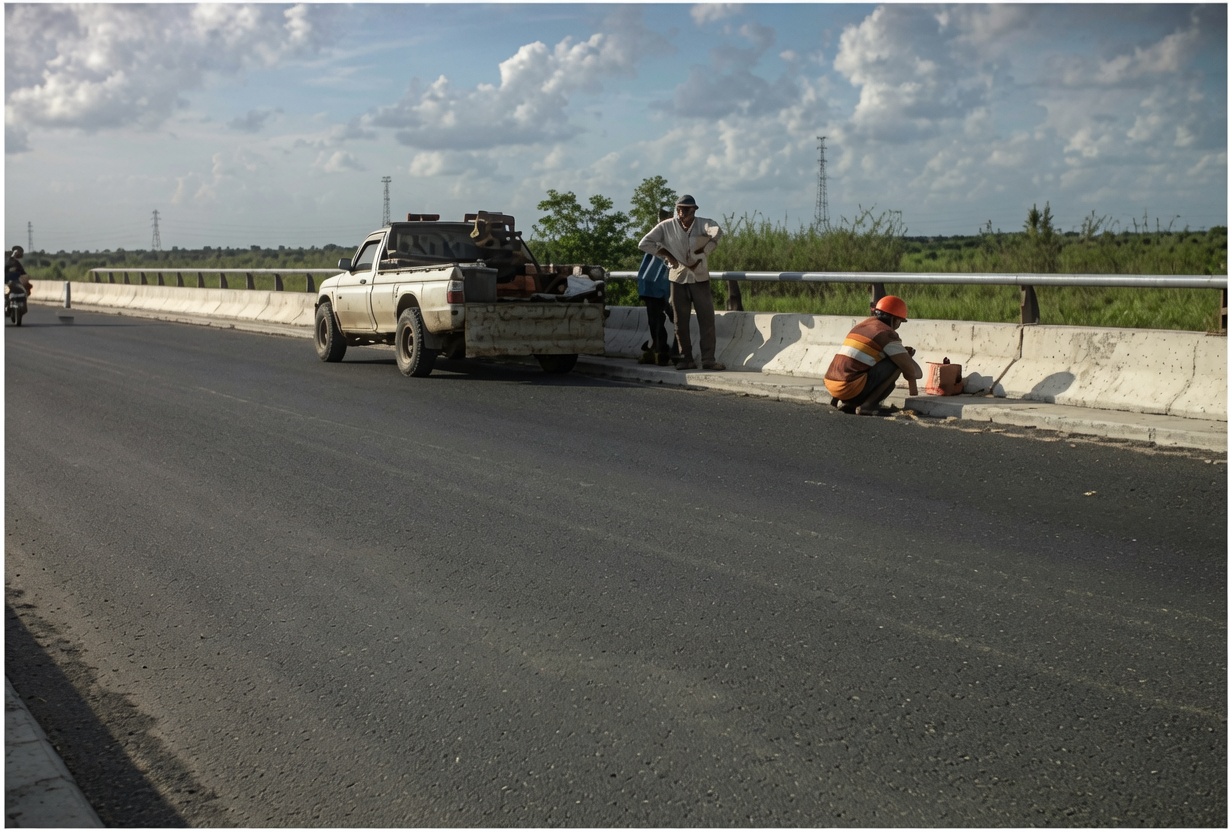 Fabrikasi Relling Jembatan